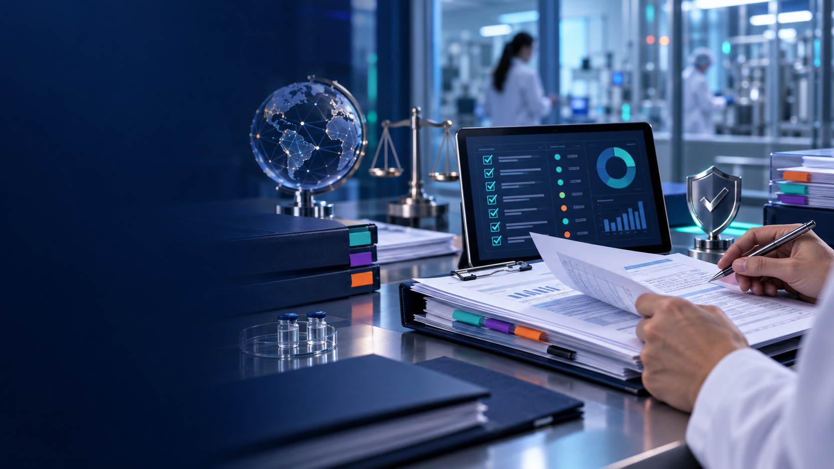 Ambiente de conformidade e regulamentação para indústrias de Life Sciences